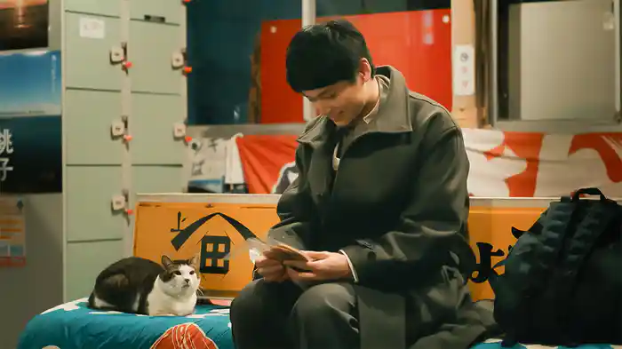 「銚子・女優と猫の海辺の休日」