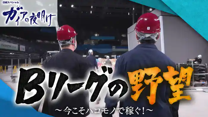 Bリーグの野望 ~いまこそ“ハコモノ”で稼ぐ!~