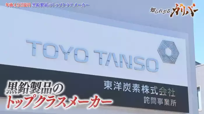 家電製品から電気自動車の最新型半導体の製造装置などで活躍する黒鉛の製品を手掛ける　東洋炭素