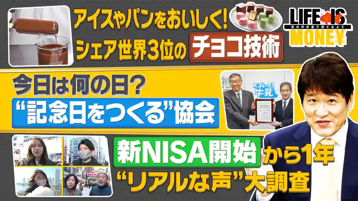 チョコレートの影の立役者…不二製油/新NISA開始から1年"リアルな声"大調査