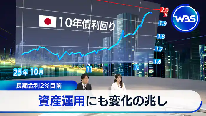 長期金利が2％目前…投資に変化
