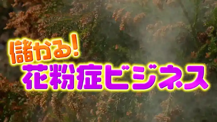 #1017 儲かる花粉症ビジネス！