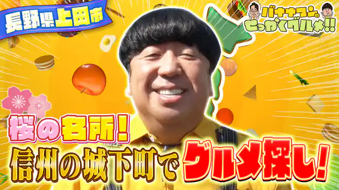 #231SP 桜の名所！信州の城下町 長野県上田市でグルメ探し！