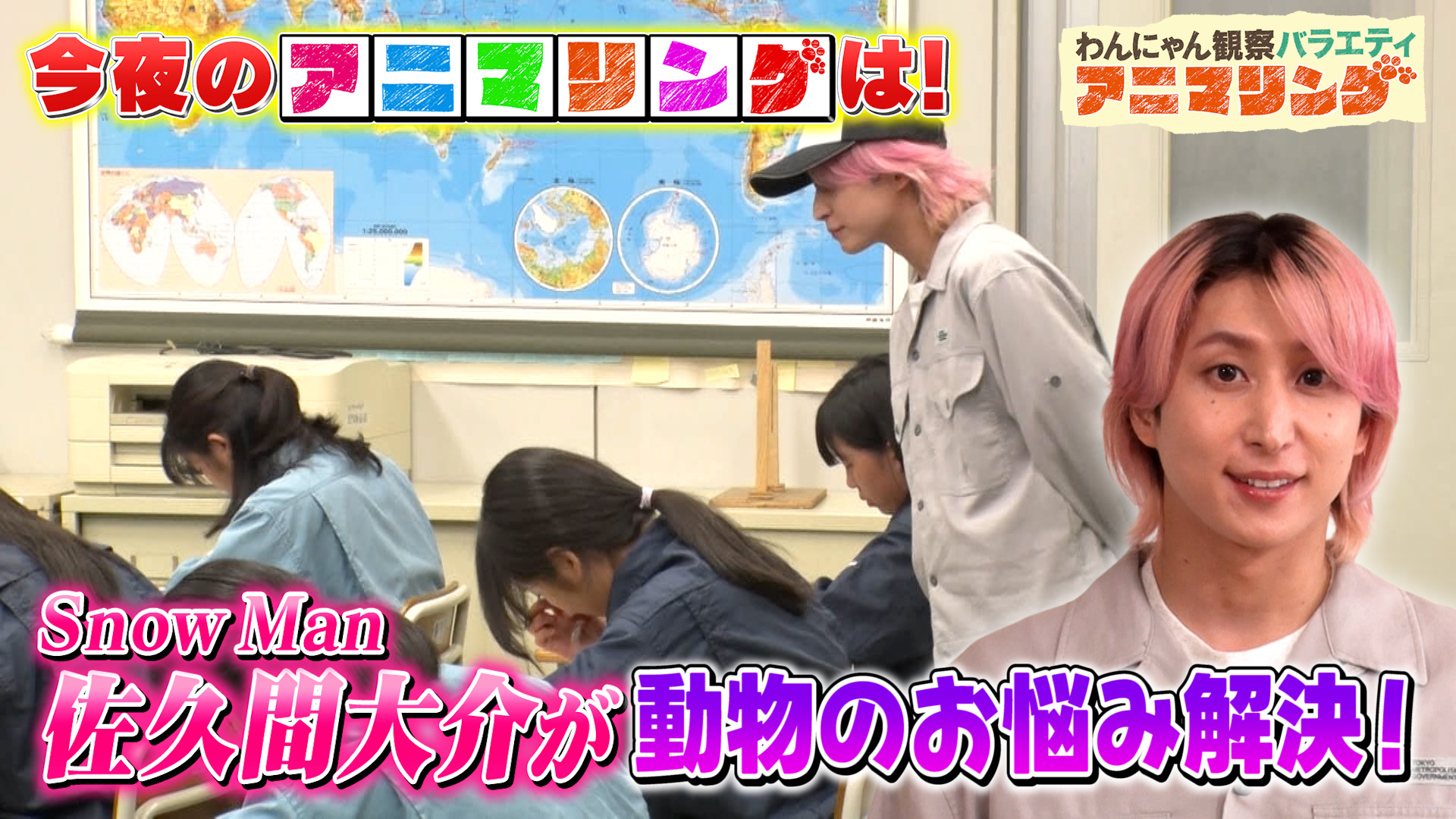 #408 アニマリングとコラボ！Snow Man佐久間が動物のお悩み解決