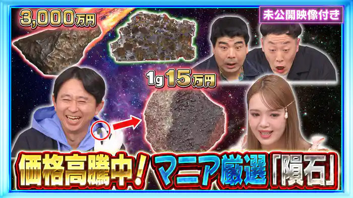 #219 【未公開映像付き】価格高騰中の「石」！鉱石＆隕石＆化石の即売会！