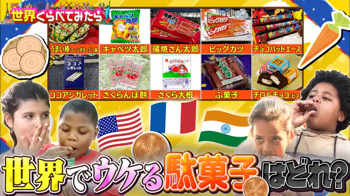 #114 駄菓子総選挙＆インドネシアの双子女子高生の日本でしたいこと叶えます