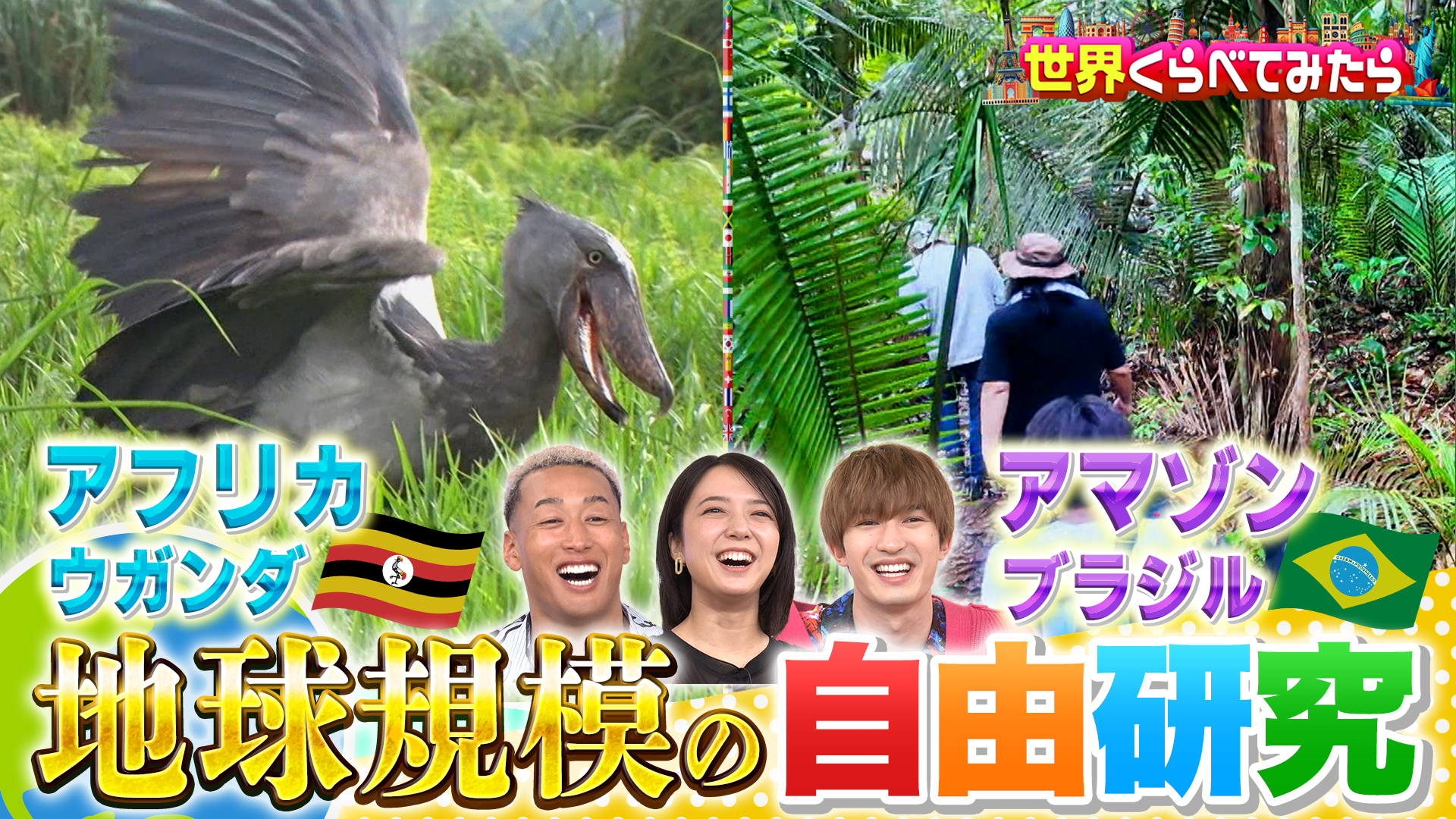 #117 夏休みアマゾンvsアフリカ自由研究SP！