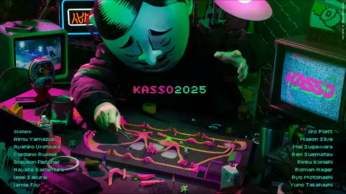 KASSO【世界中のトップスケーターVS超巨大特設コース】