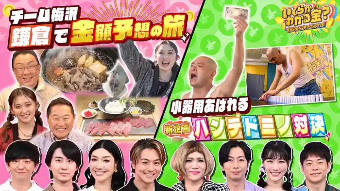 #28 チーム梅沢が鎌倉で金額予想の旅＆小器用あばれるのドミノ対決