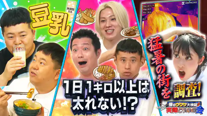 #29 食前に豆乳で太らない？猛暑の街を大調査