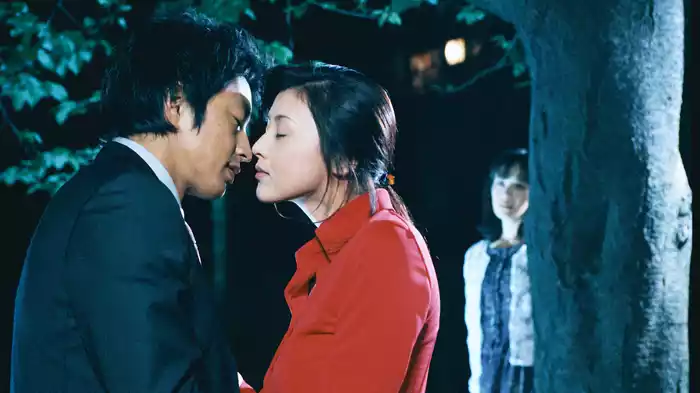 妻に目撃されたキス