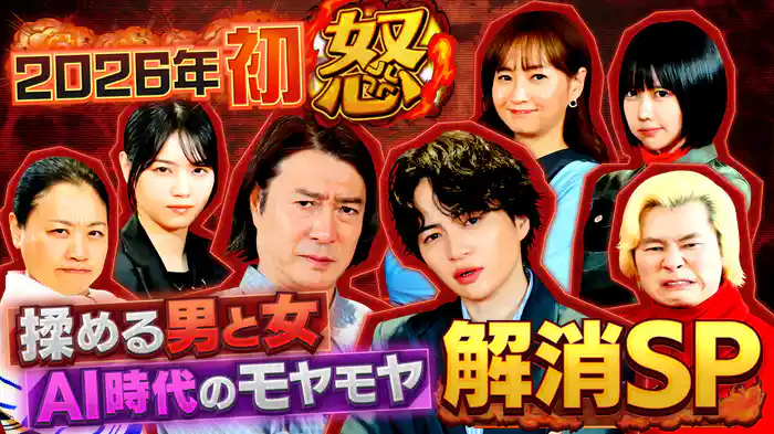 2026年初怒り！モメる男と女＆AI時代のモヤモヤ徹底的に解消SP