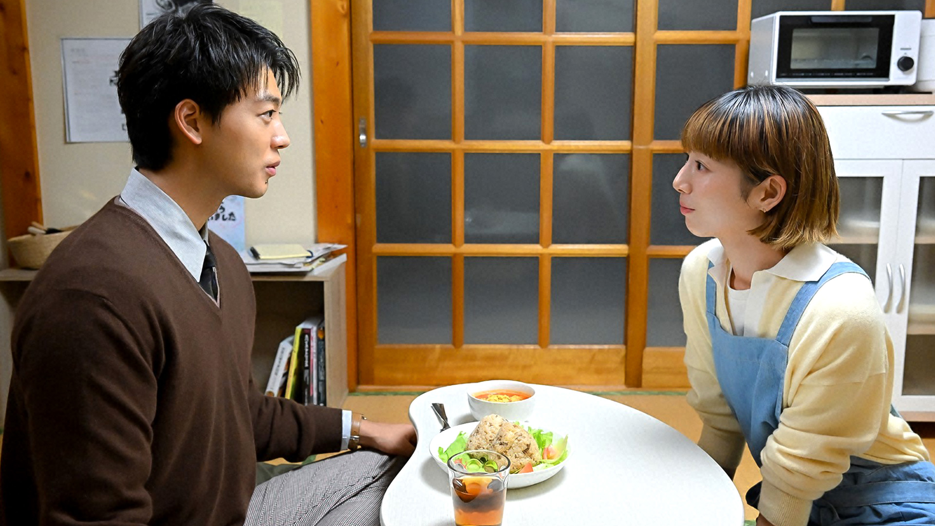 おにぎり食べて、元気だせ！