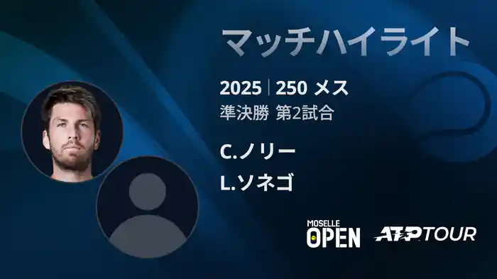 250 メス シングルス準決勝 V.サチコ VS L.ティエン マッチハイライト [ATPツアー 2025]