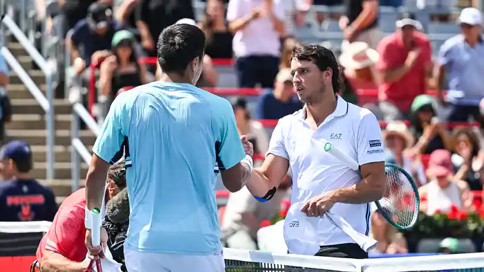 1000 モントリオール シングルス準々決勝 L.ダルデリ VS B.ナカシマ マッチハイライト [ATPツアー 2026]