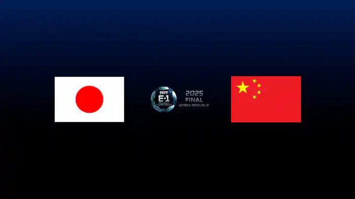男子 日本 v 中国 [東アジア E-1サッカー選手権2025] マッチハイライト