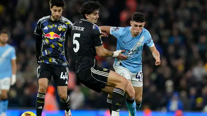 第13節 マンチェスター・C v リーズ 11/30 [プレミアリーグ] マッチハイライト