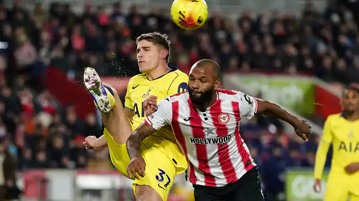 第19節 ブレントフォード v トッテナム・ホットスパー 1/2 [プレミアリーグ] マッチハイライト