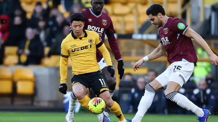 第20節 ウォルヴァーハンプトン v ウェストハム 1/4 [プレミアリーグ] マッチハイライト