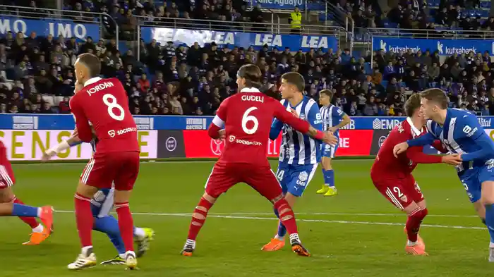 3回戦 アラベス v セビージャ 12/18[コパ・デル・レイ] マッチハイライト