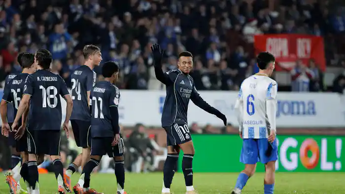 3回戦 タラベーラ・デ・ラ・レイナ(3部) v レアル・マドリー 12/18[コパ・デル・レイ] マッチハイライト