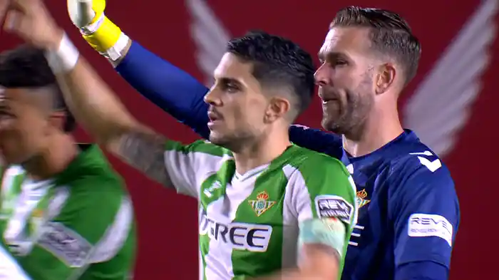 3回戦 ムルシア(3部) v ベティス 12/19[コパ・デル・レイ] マッチハイライト