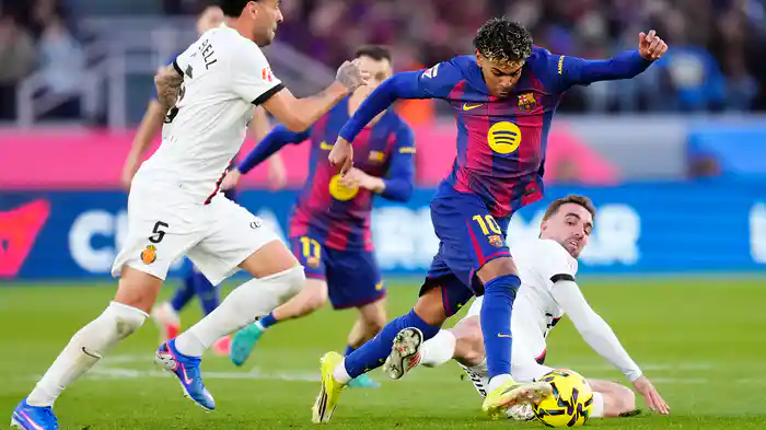 第23節 バルセロナ v マジョルカ 2/8 [ラ・リーガ] マッチハイライト