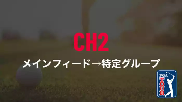 メインフィード→特定グループ