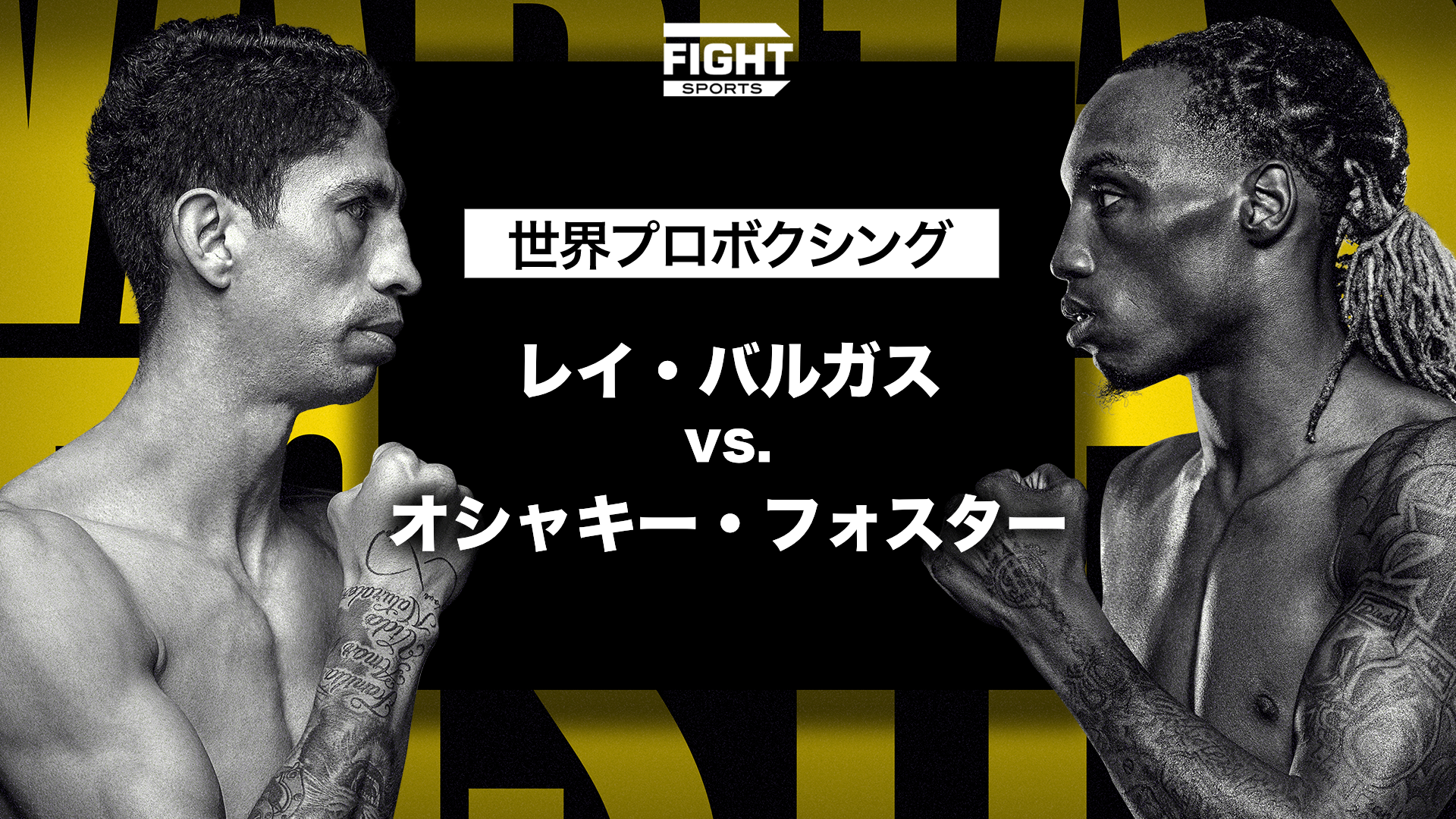 世界プロボクシング : レイ・バルガス vs. オシャキー・フォスターのサムネイル画像