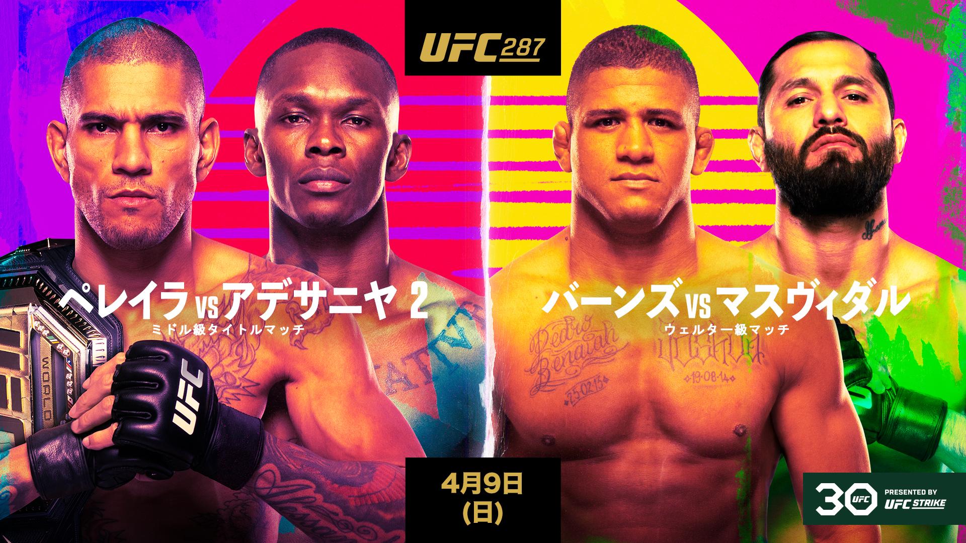 UFC 287：ペレイラ vs. アデサニヤ 2のサムネイル画像