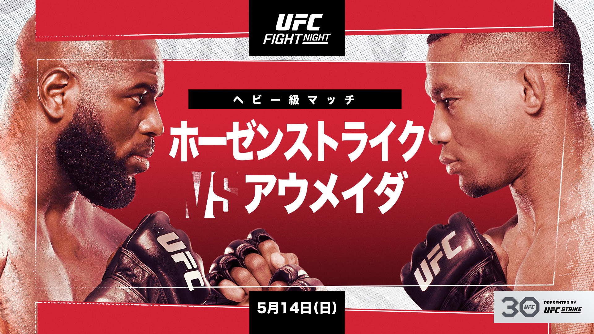 UFCファイトナイト・シャーロット:ホーゼンストライク vs. アウメイダのサムネイル画像