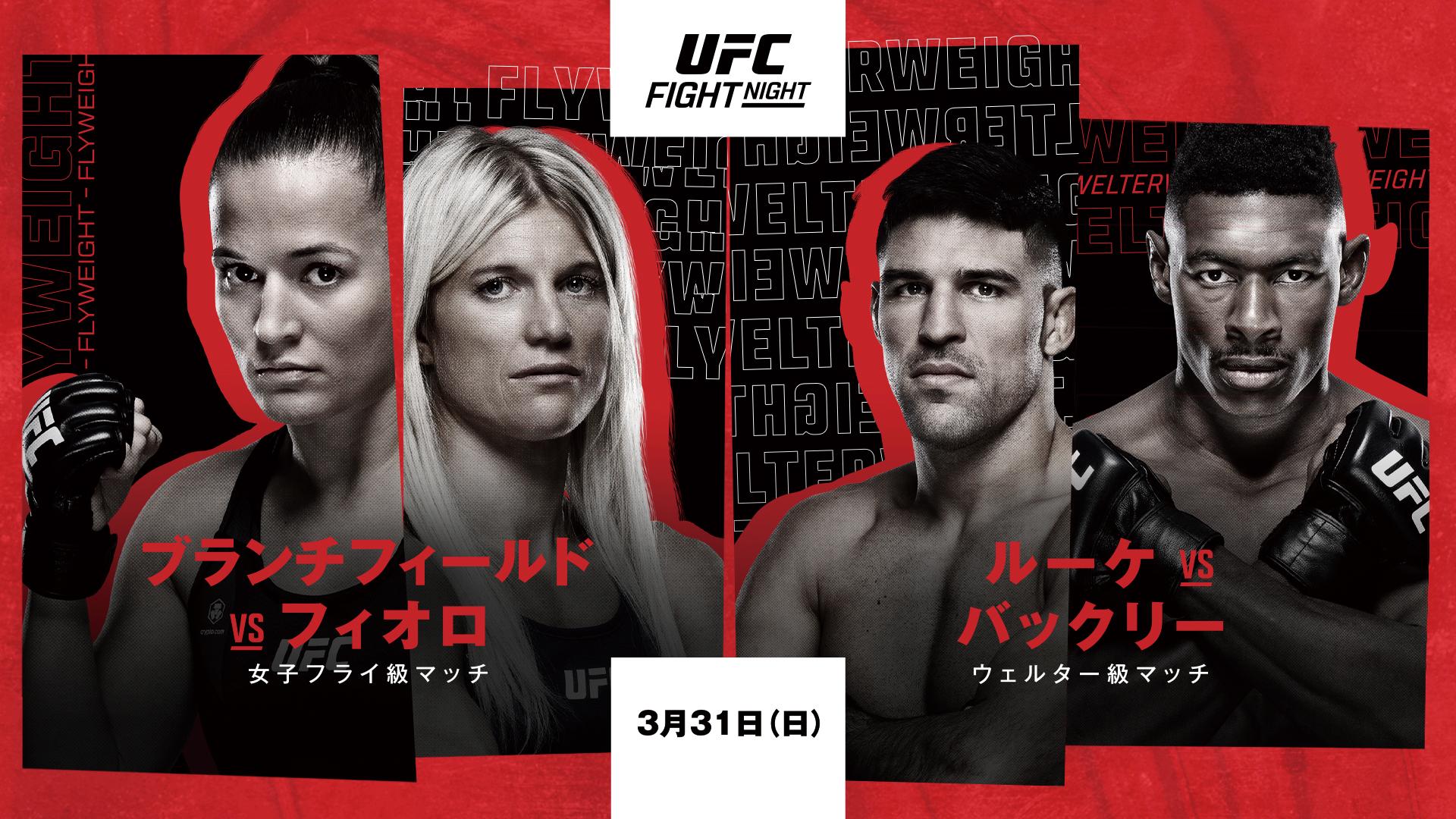 UFCファイトナイト・アトランティックシティ：ブランチフィールド vs. フィオロのサムネイル画像